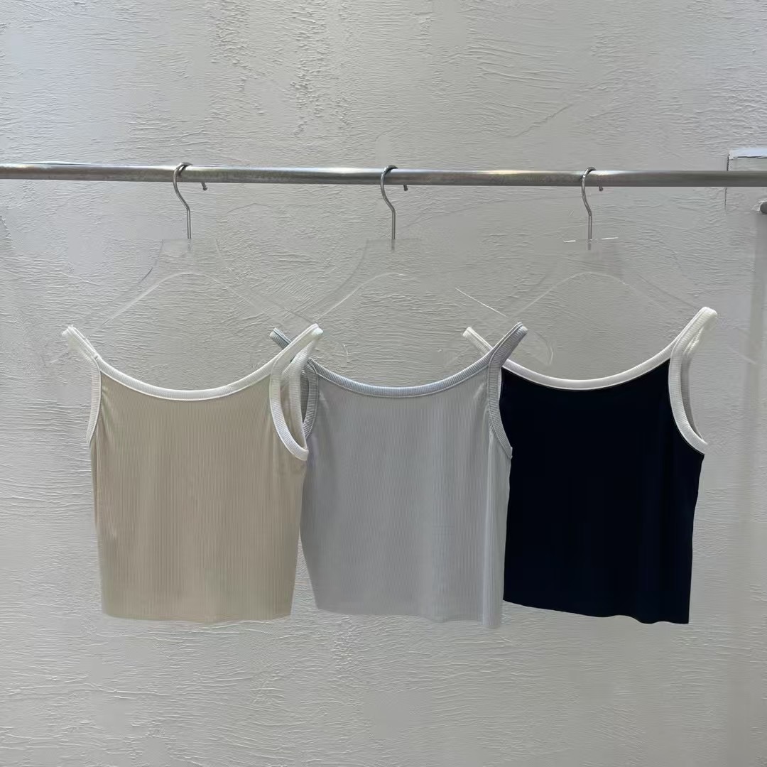 AUTHENTIC-OT東大門㊣實拍女裝新品休閑人氣職業吊帶背心短款AUTHENTIC吊帶/背心