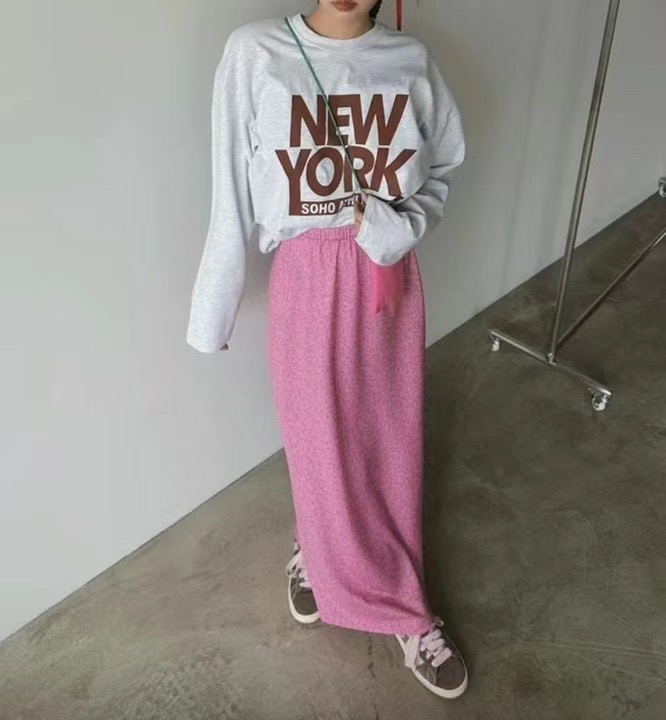 A.CONCEPT東大門㊣代購女士新品人氣休閑時尚真品25春夏長裙A.CONCEPT長裙