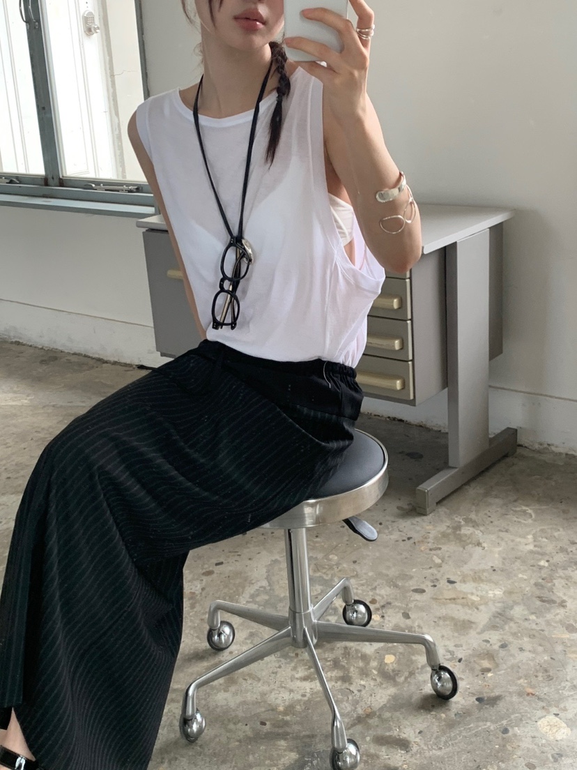 UNBOUND韓國代購㊣女裝新款時尚人氣真品休閑推薦熱賣25春夏長裙UNBOUND長裙