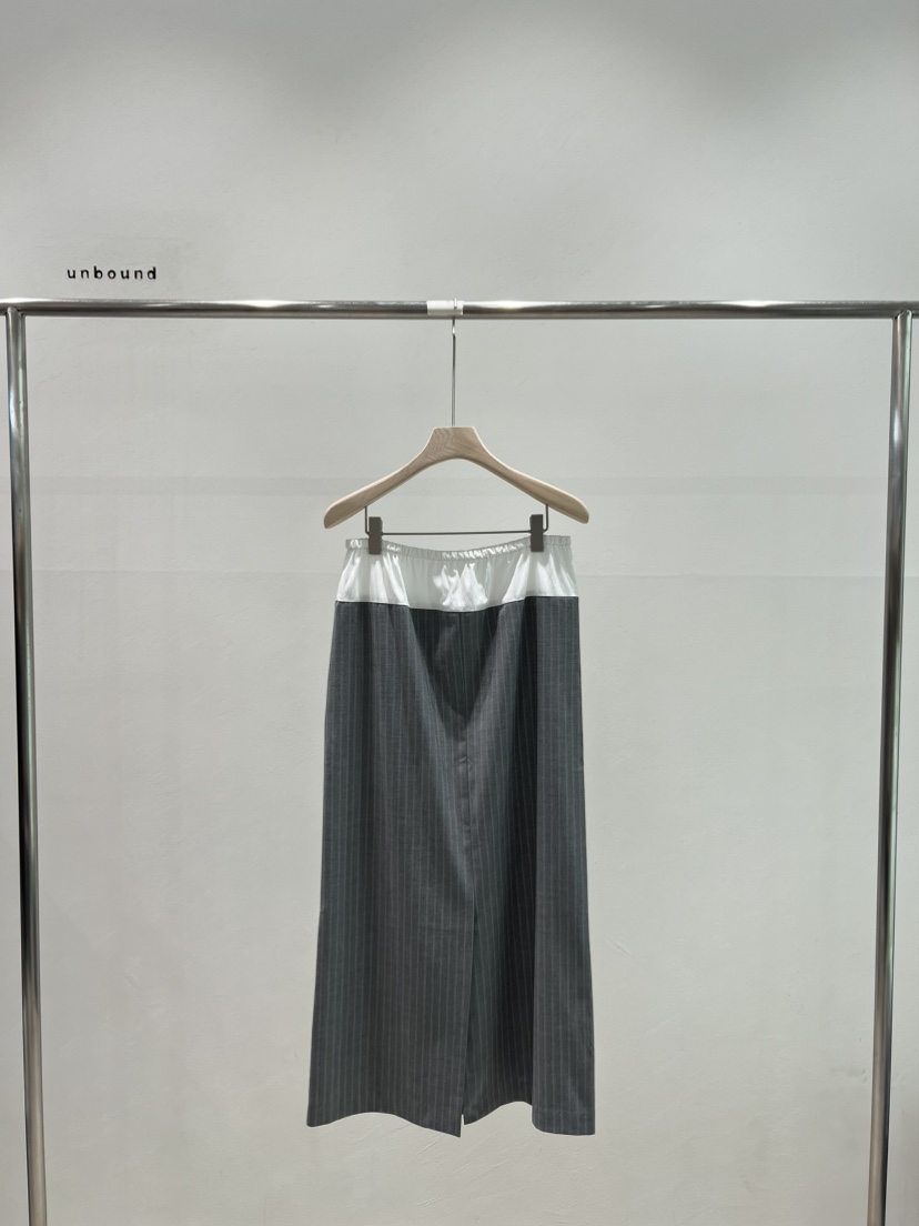 UNBOUND韓國代購㊣女裝新款時尚人氣真品休閑推薦熱賣25春夏長裙UNBOUND長裙