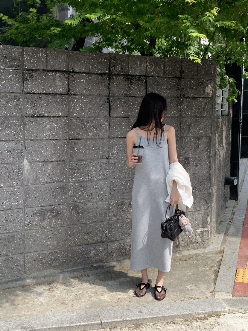 LOGARDEN韓國代購㊣女裝新品25春夏推薦職業休閑人氣連衣裙LO GARDEN連衣裙圖色2