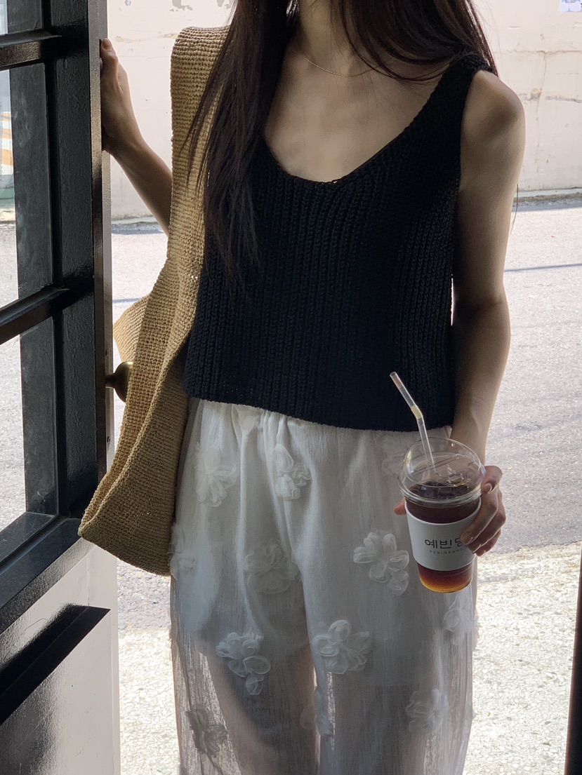 LOGARDEN東大門㊣直郵女裝新款職業推薦25春夏休閑吊帶背心LO GARDEN吊帶/背心