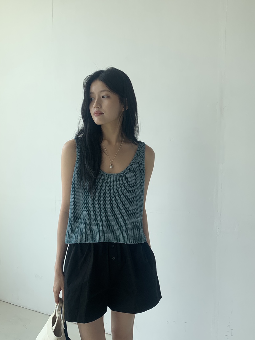 LOGARDEN東大門㊣直郵女裝新款職業推薦25春夏休閑吊帶背心LO GARDEN吊帶/背心