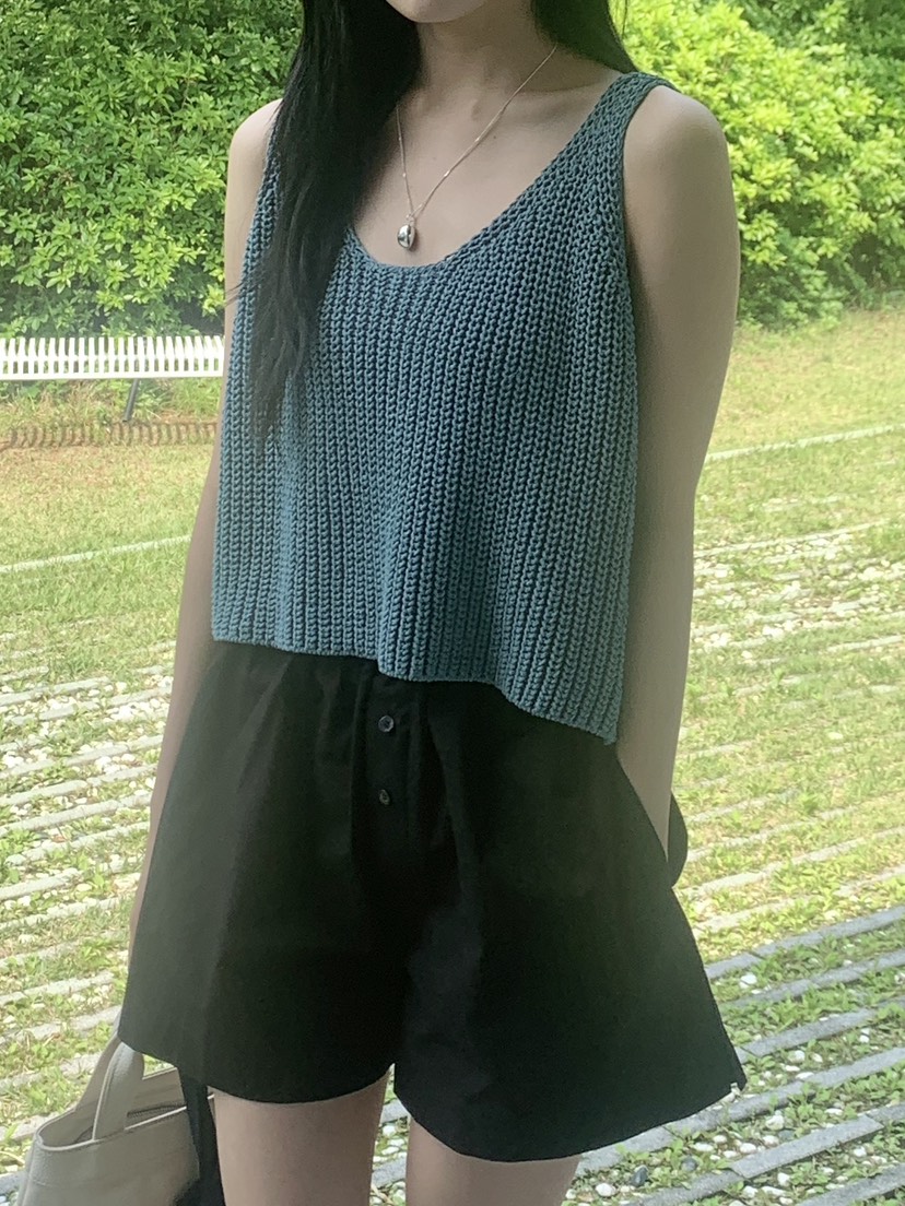 LOGARDEN東大門㊣直郵女裝新款職業推薦25春夏休閑吊帶背心LO GARDEN吊帶/背心