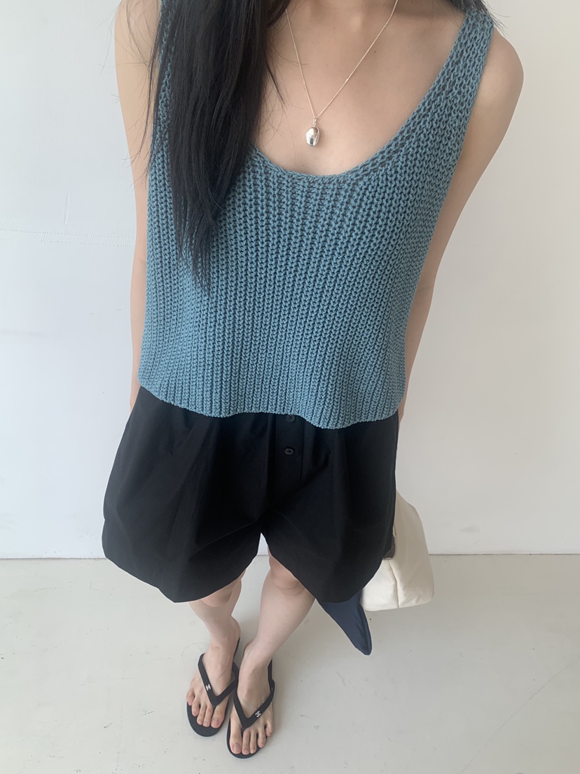 LOGARDEN東大門㊣直郵女裝新款職業推薦25春夏休閑吊帶背心LO GARDEN吊帶/背心