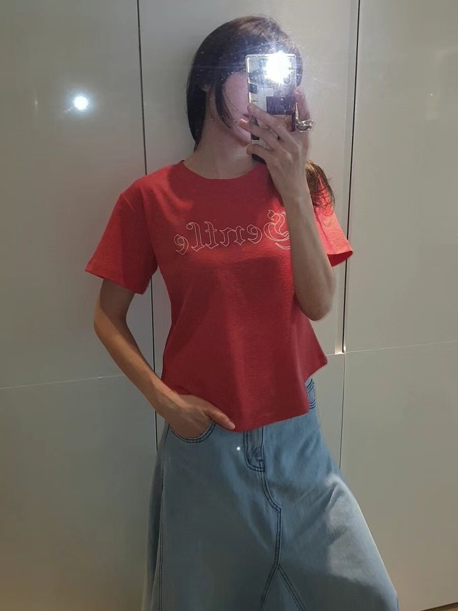GENTLE B東大門㊣實拍女士新品職業25春夏推薦人氣休閑T恤GENTLE BT恤