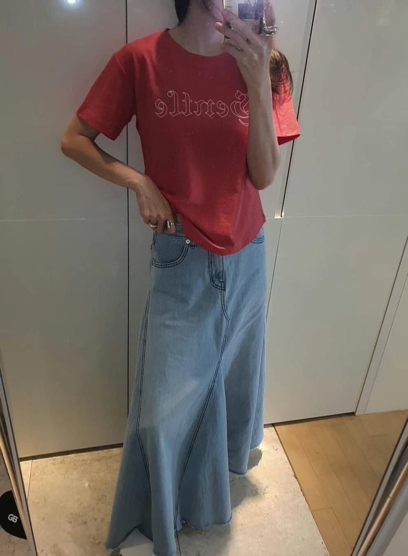 GENTLE B東大門㊣實拍女士新品職業25春夏推薦人氣休閑T恤GENTLE BT恤圖色2