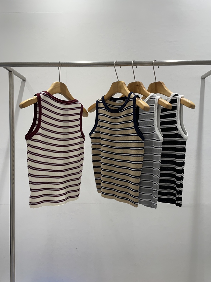 ALLVIBE韓國代購㊣女裝新品25春夏人氣休閑推薦職業吊帶背心ALLVIBE吊帶/背心