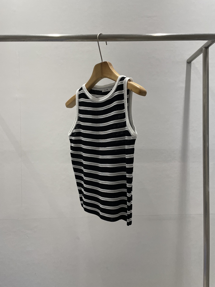 ALLVIBE韓國代購㊣女裝新品25春夏人氣休閑推薦職業吊帶背心ALLVIBE吊帶/背心圖色3