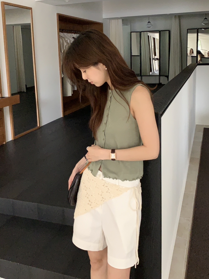 BAKING POWDER東大門㊣代購女裝新款時尚真品職業25春夏馬甲BAKING POWDER馬甲