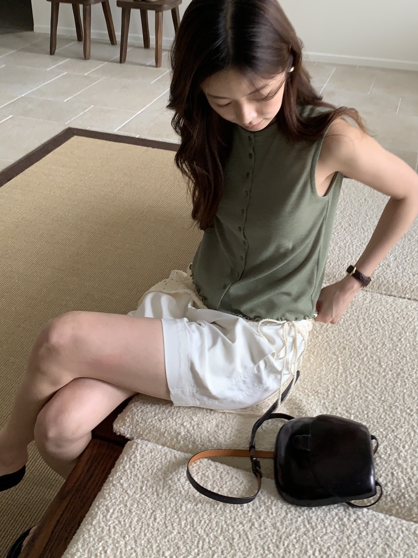 BAKING POWDER東大門㊣代購女裝新款時尚真品職業25春夏馬甲BAKING POWDER馬甲