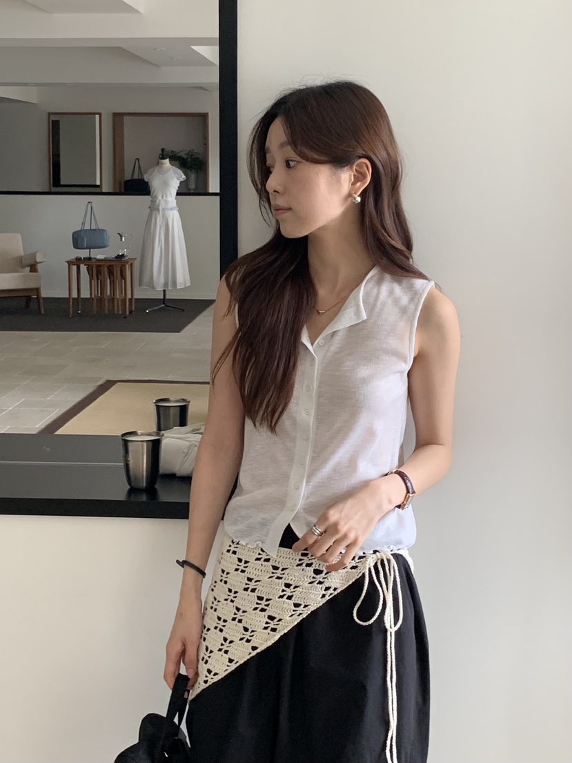 BAKING POWDER東大門㊣代購女裝新款時尚真品職業25春夏馬甲BAKING POWDER馬甲