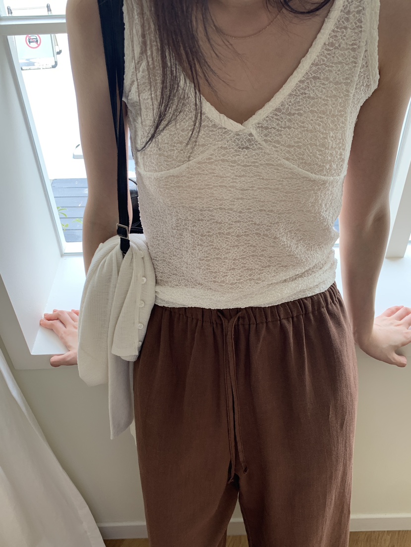 LOGARDEN東大門㊣直郵女裝新品時尚推薦休閑熱賣真品吊帶背心LO GARDEN吊帶/背心