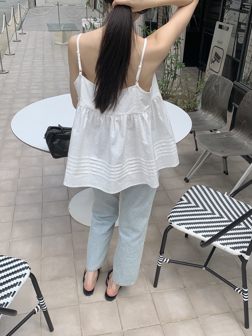 LOGARDEN韓國代購㊣女士新款真品職業25春夏人氣熱賣吊帶背心LO GARDEN吊帶/背心