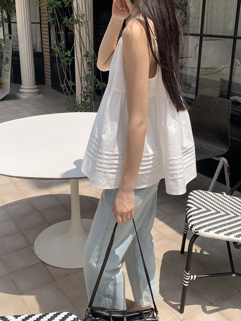 LOGARDEN韓國代購㊣女士新款真品職業25春夏人氣熱賣吊帶背心LO GARDEN吊帶/背心