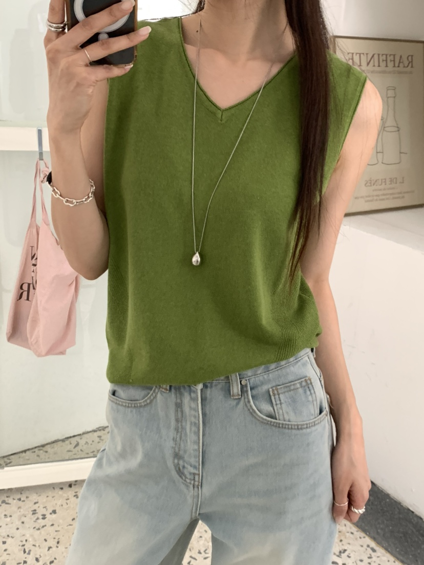 EOMPIT東大門㊣直郵女裝新品真品人氣推薦休閑25春夏吊帶背心EOMPIT吊帶/背心