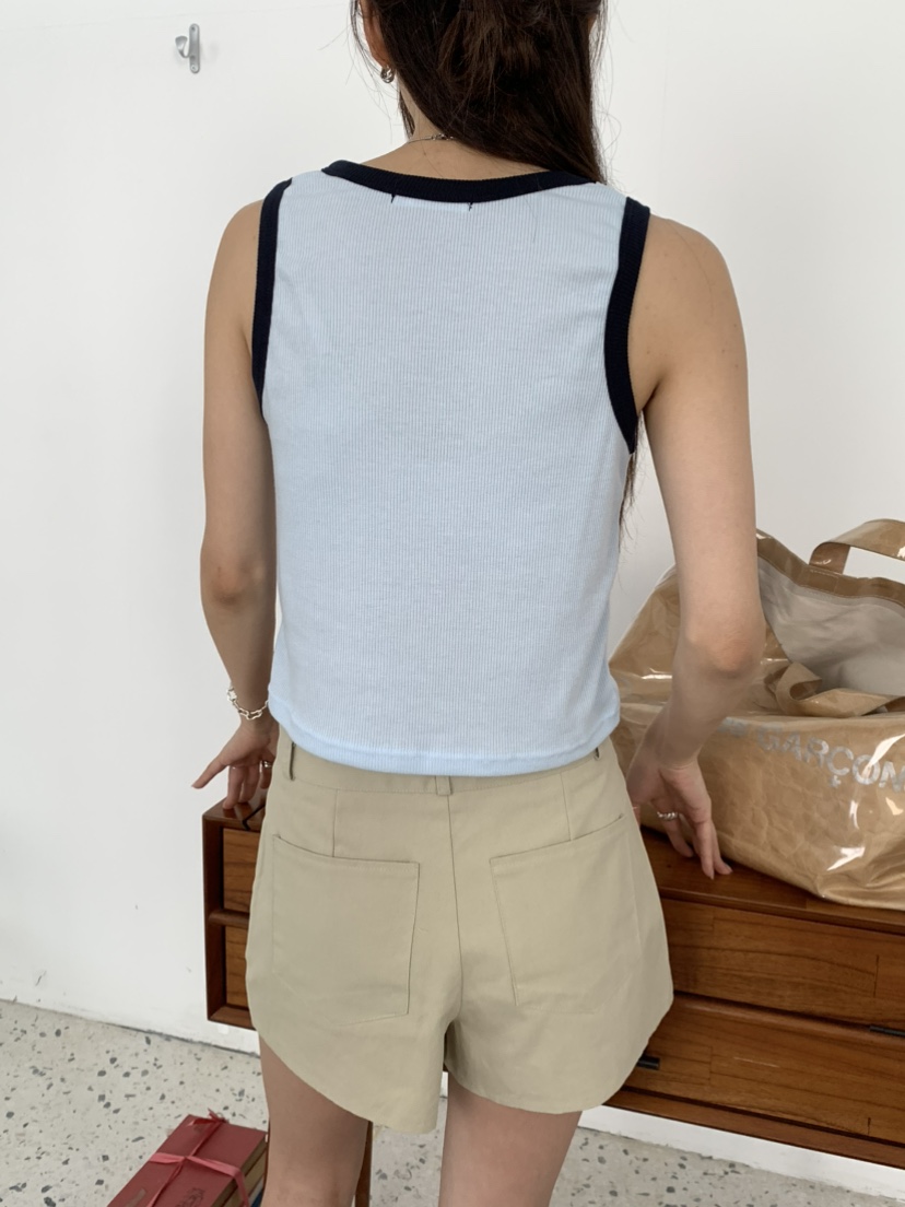 EOMPIT韓國直郵㊣女裝新品休閑時尚人氣熱賣真品職業吊帶背心EOMPIT吊帶/背心