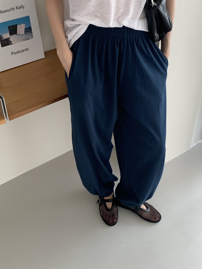 LOGARDEN韓國直郵㊣女裝新品職業熱賣25春夏推薦時尚休閑褲LO GARDEN休閑褲