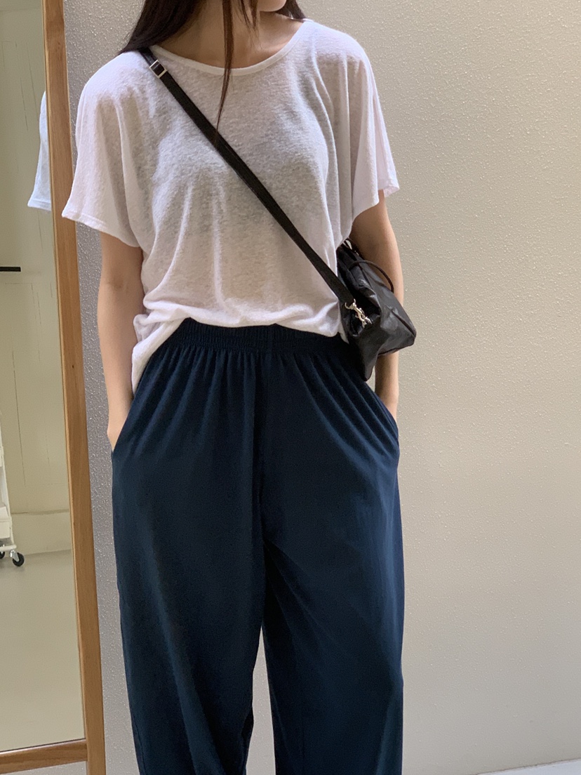LOGARDEN韓國直郵㊣女裝新品職業熱賣25春夏推薦時尚休閑褲LO GARDEN休閑褲