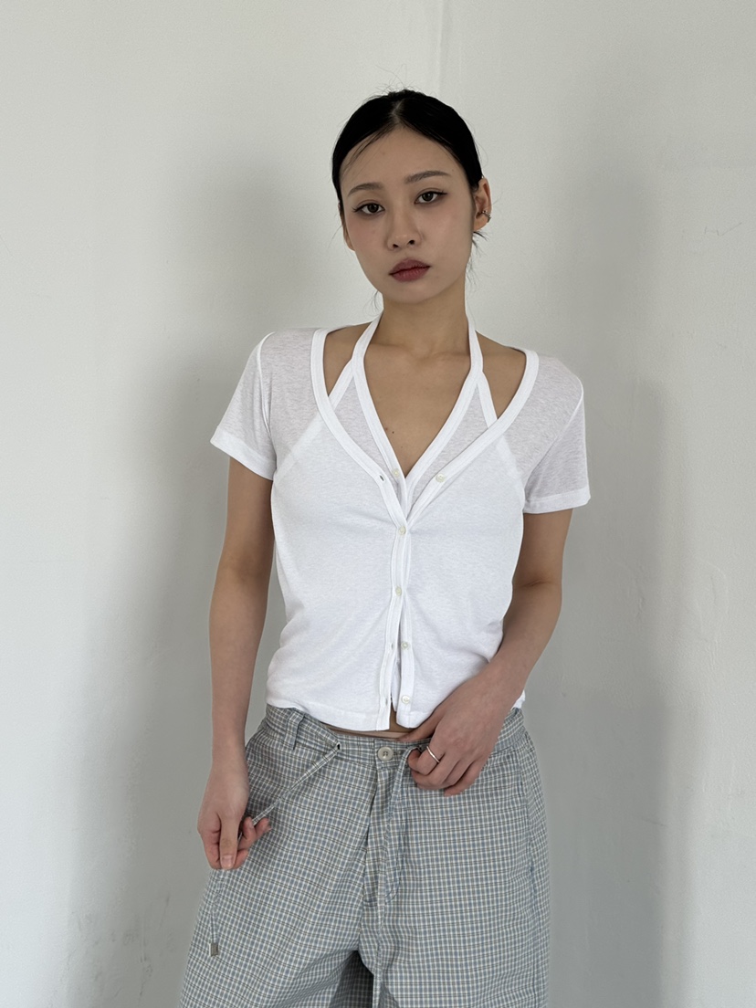 KARE/WEREPIECE韓國代購㊣女士新款職業休閑真品熱賣25春夏T恤KARE/WEREPIECET恤