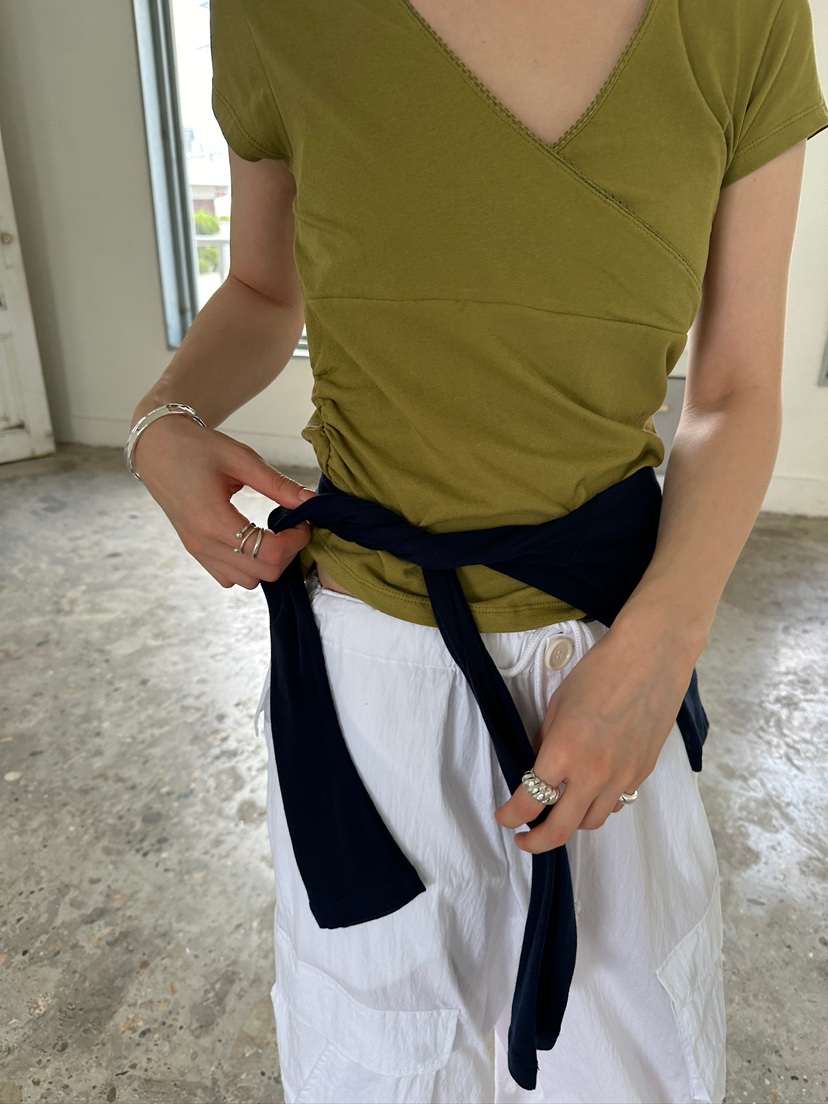 UNBOUND東大門㊣直郵女士新款職業25春夏時尚真品推薦熱賣T恤UNBOUNDT恤