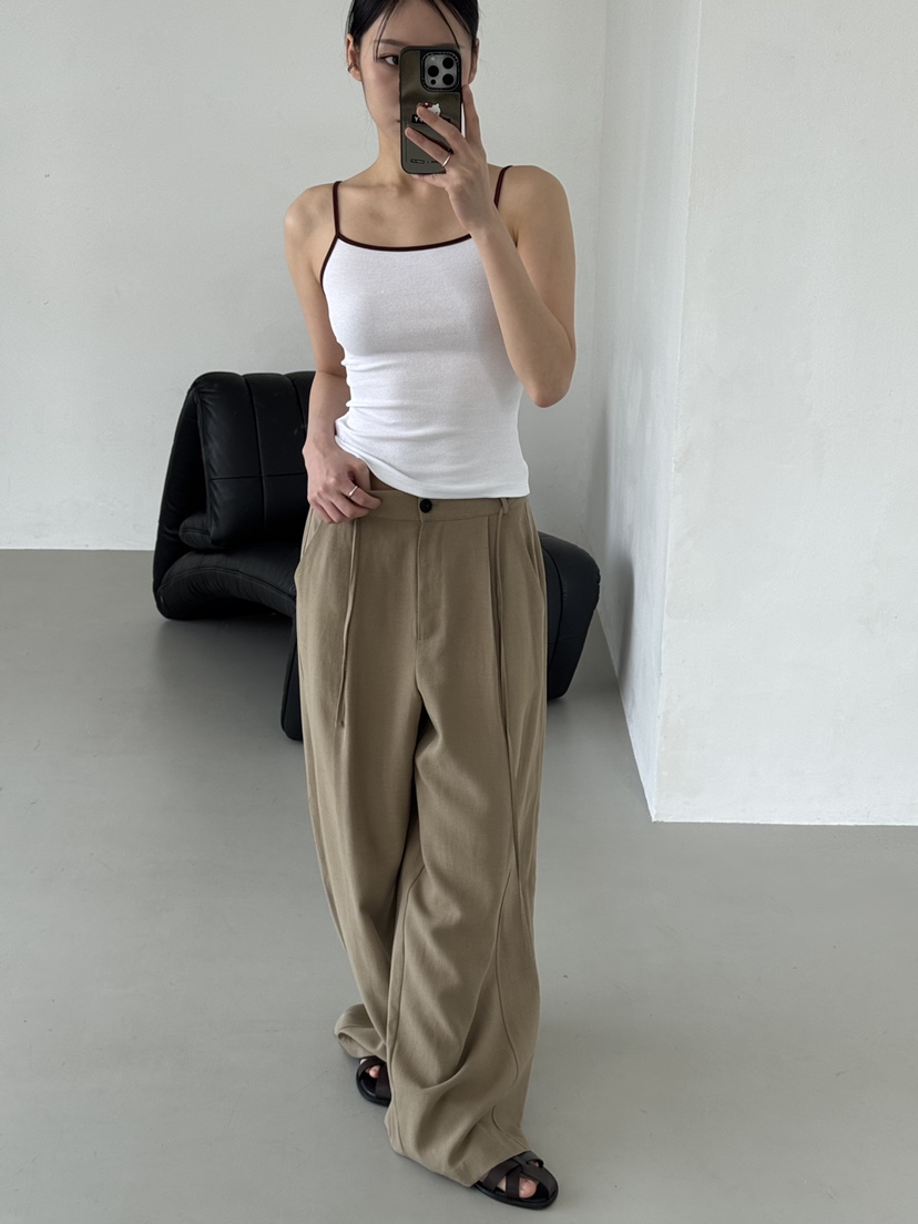 KARE/WEREPIECE韓國代購㊣女士新款25春夏人氣職業吊帶背心KARE/WEREPIECE吊帶/背心