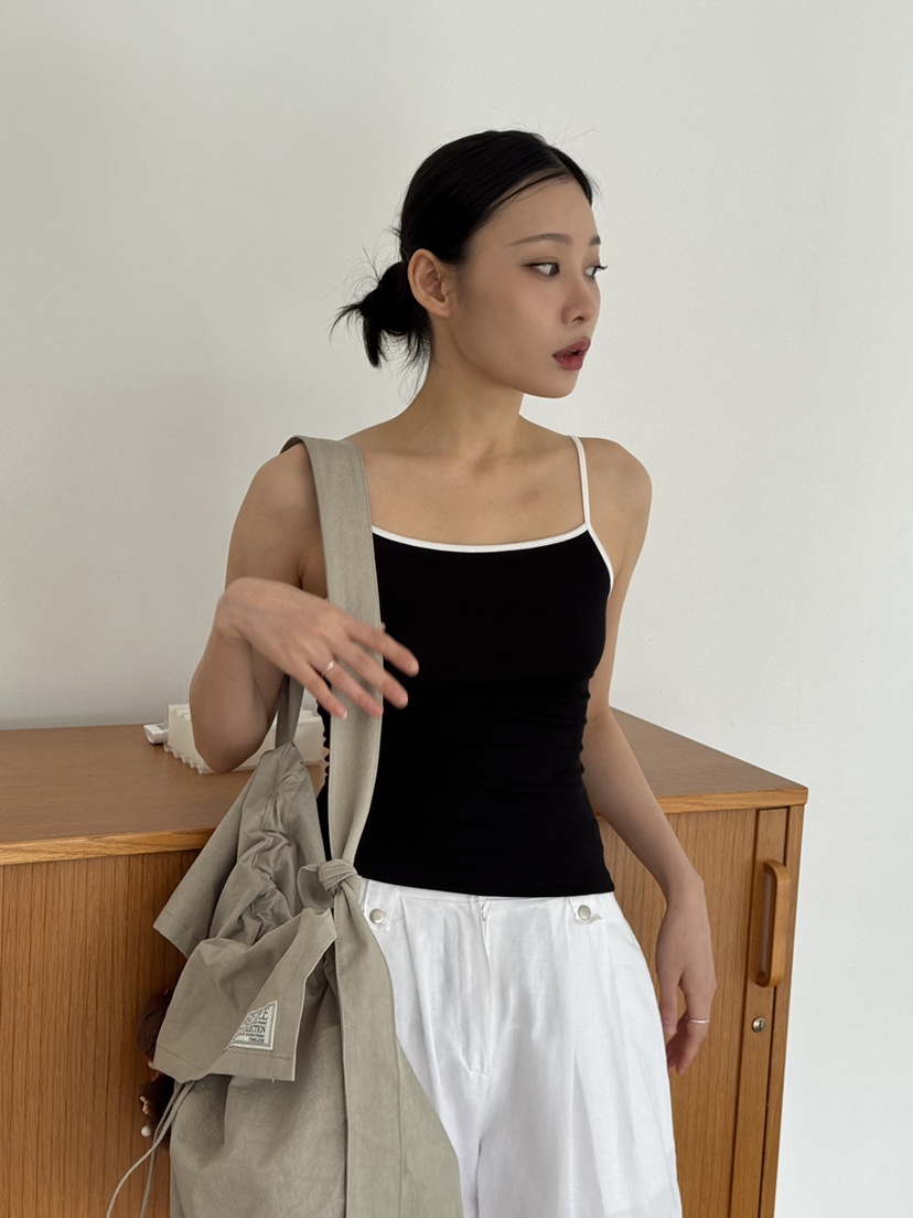 KARE/WEREPIECE韓國代購㊣女士新款25春夏人氣職業吊帶背心KARE/WEREPIECE吊帶/背心
