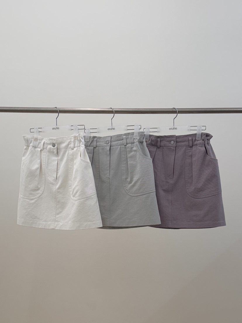 ERUME韓國代購㊣女裝新品25春夏真品人氣熱賣職業時尚休閑短裙ERUME短裙