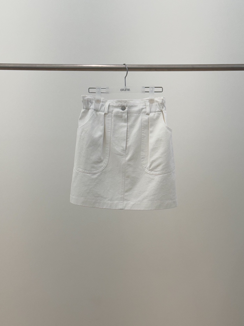 ERUME韓國代購㊣女裝新品25春夏真品人氣熱賣職業時尚休閑短裙ERUME短裙圖色2