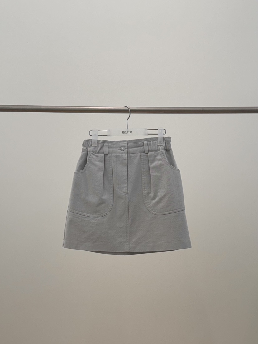 ERUME韓國代購㊣女裝新品25春夏真品人氣熱賣職業時尚休閑短裙ERUME短裙圖色3