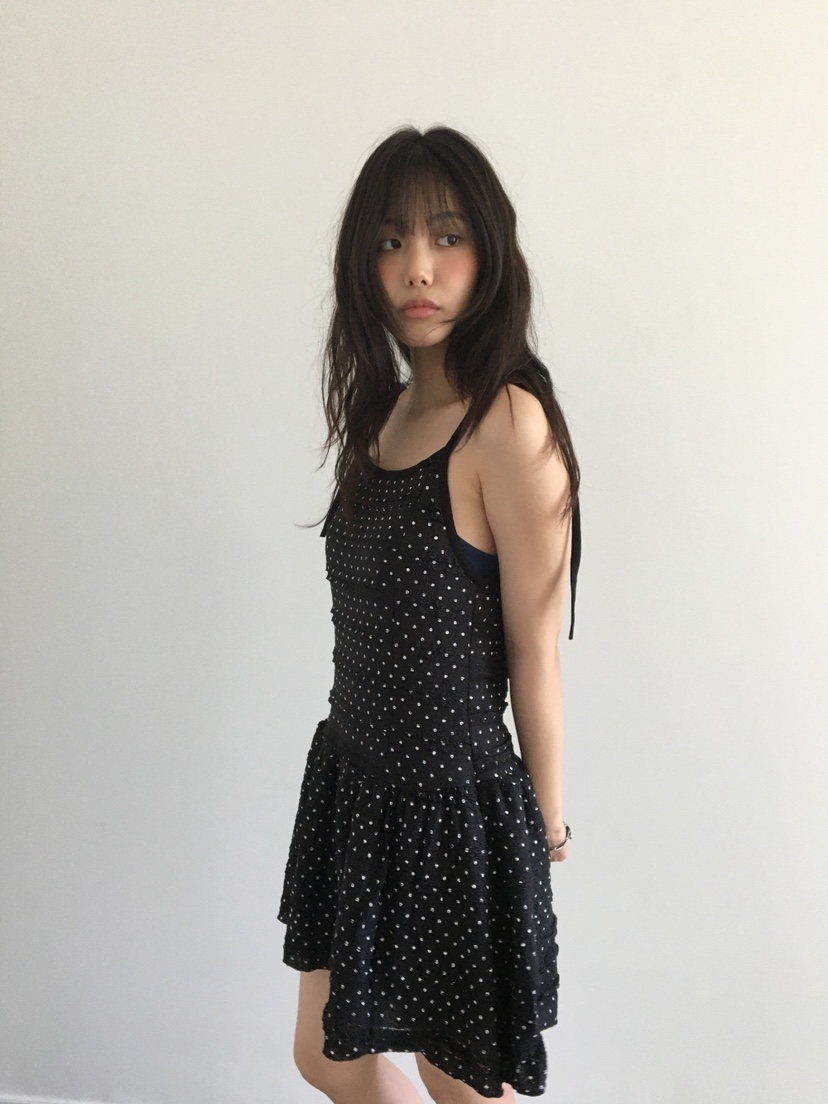I I韓國代購㊣女裝新品真品25春夏熱賣推薦人氣休閑連衣裙ITSSONG連衣裙