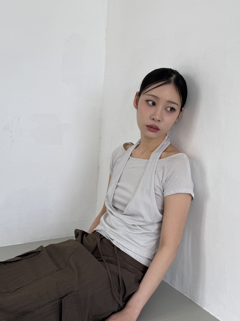 KARE/WEREPIECE韓國直郵㊣女士新款真品休閑職業時尚T恤雙層KARE/WEREPIECET恤