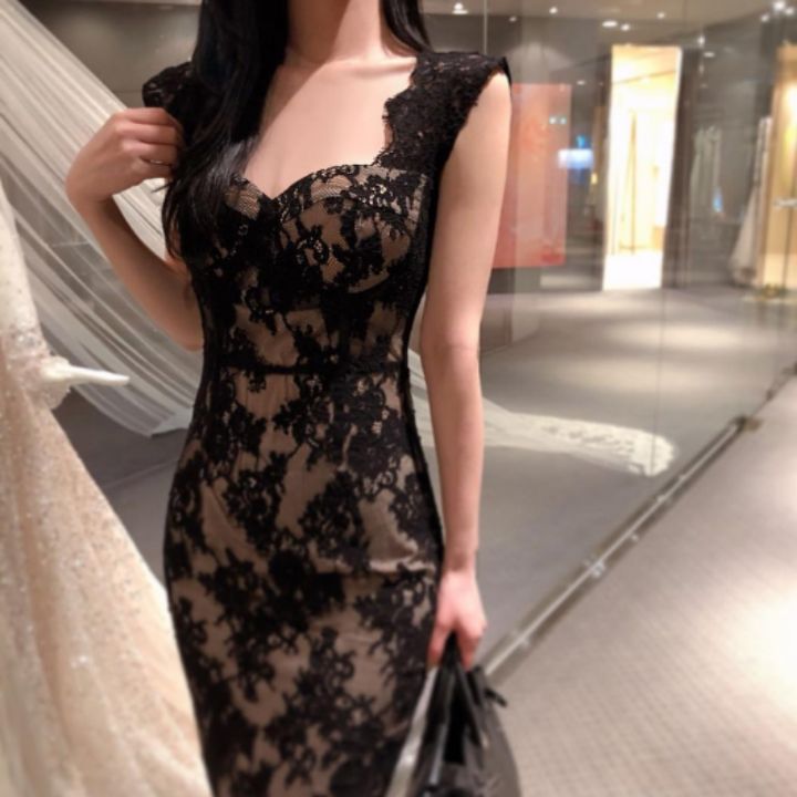 HIGH HEELS東大門㊣實拍女士新款休閑人氣25春夏時尚連衣裙HIGH HEELS連衣裙