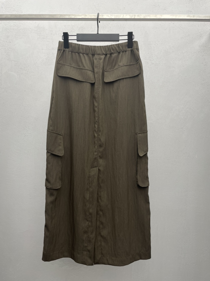 KARE/WEREPIECE韓國代購㊣女士新品25春夏熱賣真品長裙褶皺KARE/WEREPIECE長裙