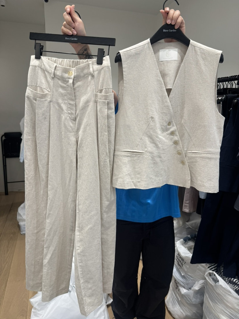 BIEN GARDER韓國直郵㊣女裝新品推薦人氣熱賣真品休閑馬甲BIEN GARDER馬甲