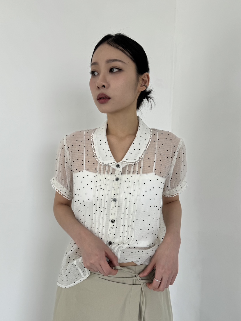 KARE/WEREPIECE東大門㊣直郵女士新款人氣25春夏襯衫蕾絲衫KARE/WEREPIECE襯衫/蕾絲衫
