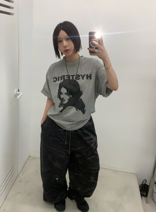 KSUBI韓國直郵㊣女裝新款推薦真品休閑25春夏人氣熱賣職業T恤KSUBIT恤