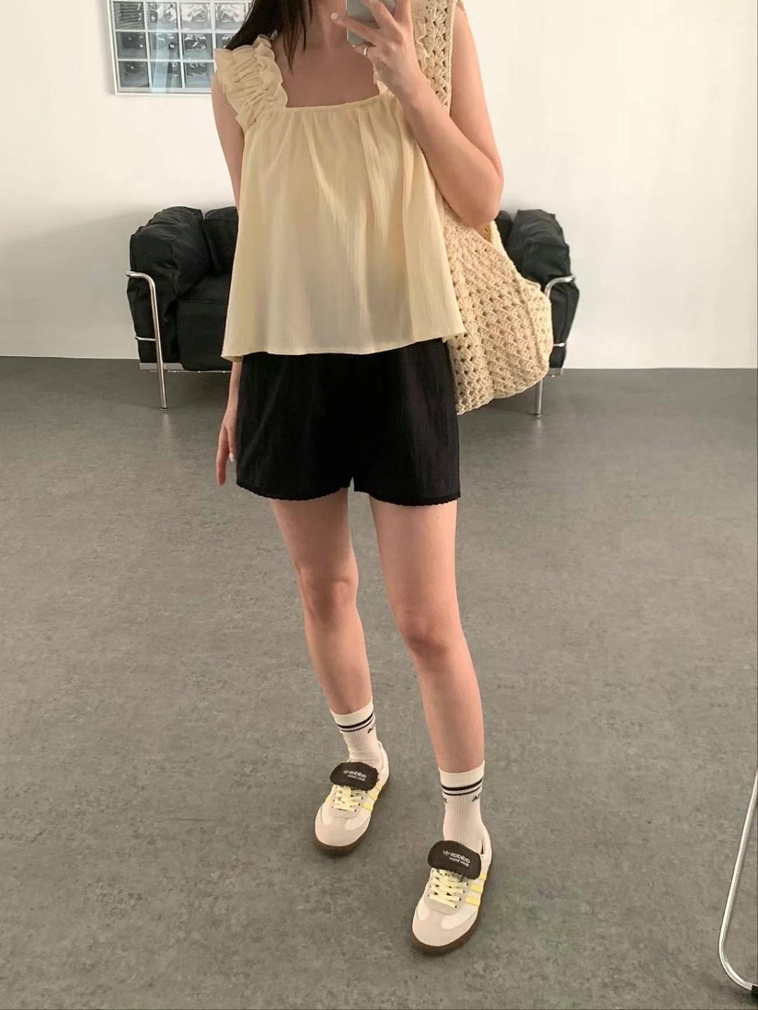 CIRCLE-써클-T韓國直郵㊣女裝新品25春夏熱賣職業吊帶背心CIRCLE吊帶/背心