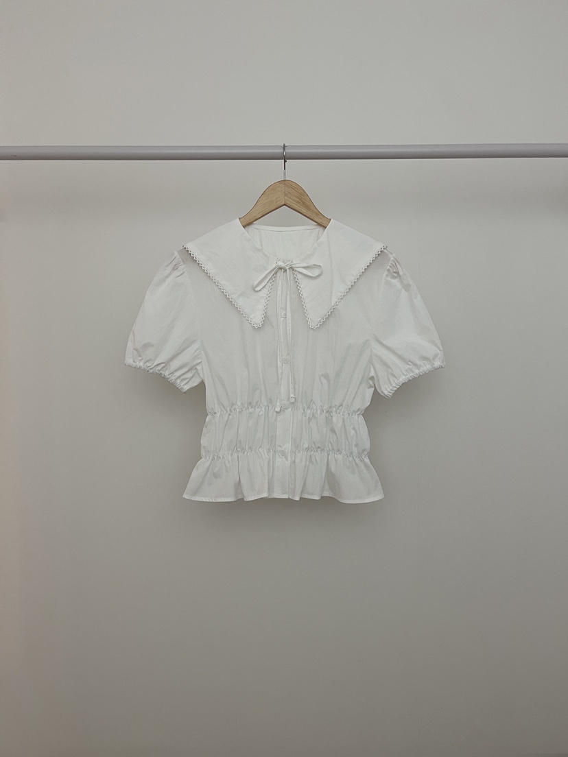 RE:OPENING東大門㊣實拍女士新品25春夏休閑人氣襯衫蕾絲衫RE:OPENING襯衫/蕾絲衫