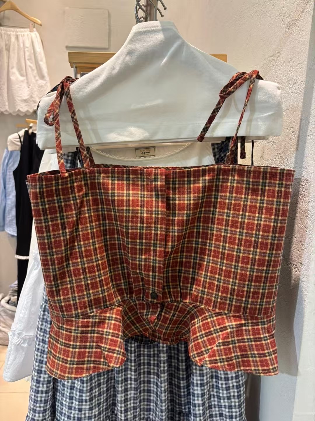 BABY PUSH-베이비푸시-T東大門㊣代購女裝新品推薦吊帶背心BABY PUSH吊帶/背心圖色2