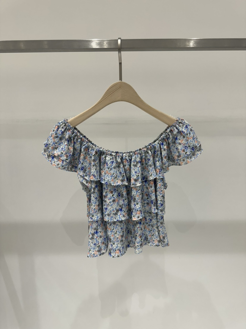 LUCIA韓國代購㊣女士新品真品25春夏時尚職業休閑襯衫蕾絲衫LUCIA襯衫/蕾絲衫