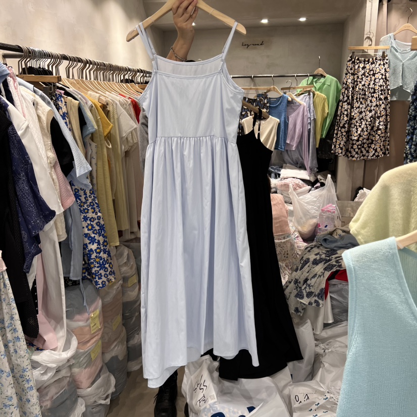 LOGROAD韓國代購㊣女裝新品休閑職業推薦熱賣連衣裙不含腰帶LOG ROAD連衣裙