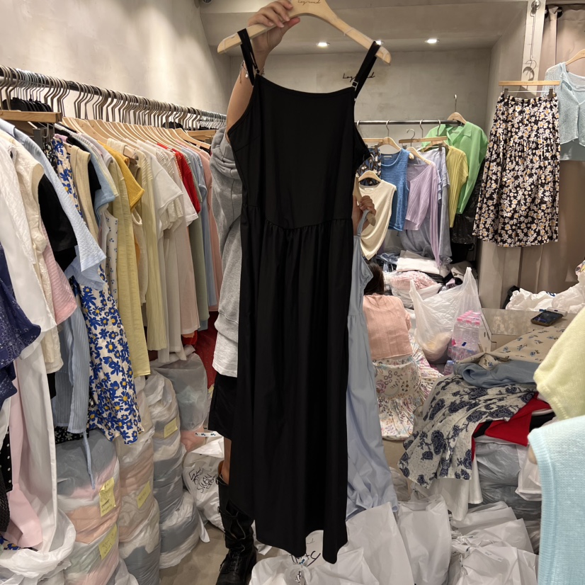 LOGROAD韓國代購㊣女裝新品休閑職業推薦熱賣連衣裙不含腰帶LOG ROAD連衣裙圖色3