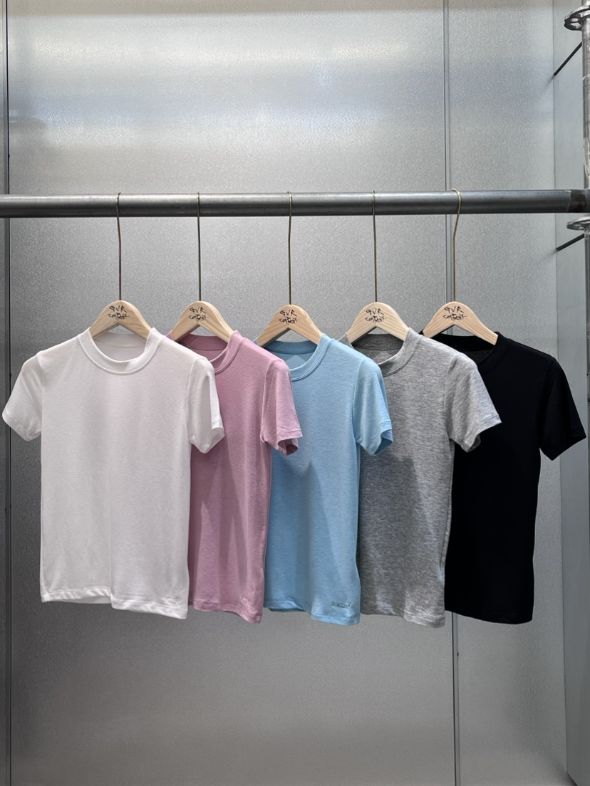 GVR COMPANY東大門㊣實拍女裝新品時尚25春夏熱賣職業推薦T恤GVR-COMPANYT恤