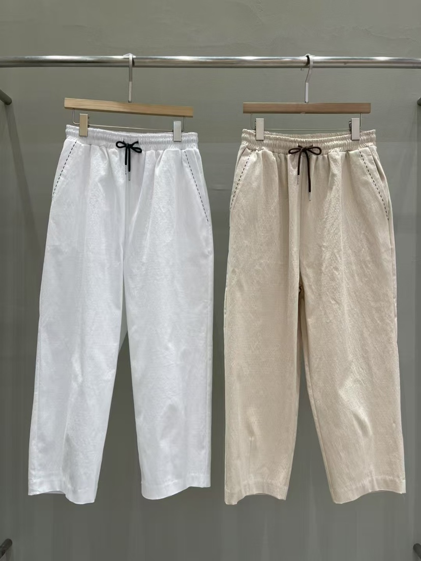THE MUI韓國代購㊣女裝新品時尚25春夏推薦熱賣職業休閑褲Mu:i-A休閑褲