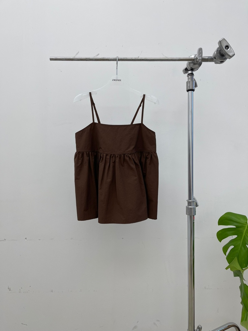 ATMOSPHERE東大門㊣直郵女裝新品25春夏休閑真品熱賣吊帶背心ATMOSPHERE/BLING吊帶/背心圖色2