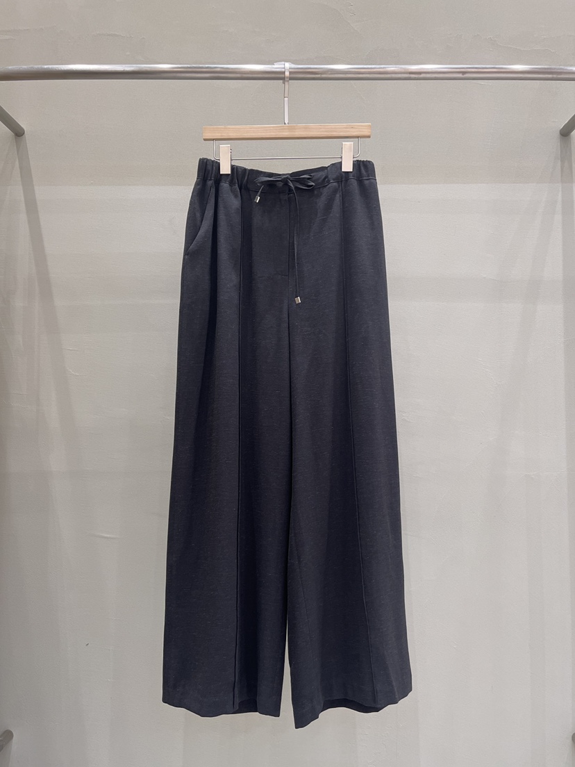 THE MUI東大門㊣直郵女裝新品推薦人氣時尚熱賣25春夏休閑褲Mu:i-A休閑褲圖色3