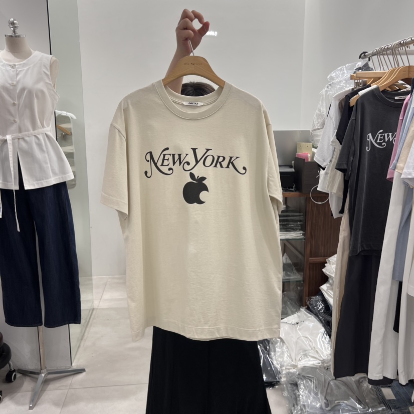 ANN MARGRET東大門㊣代購女裝新款熱賣T恤GRETA.YT恤圖色2