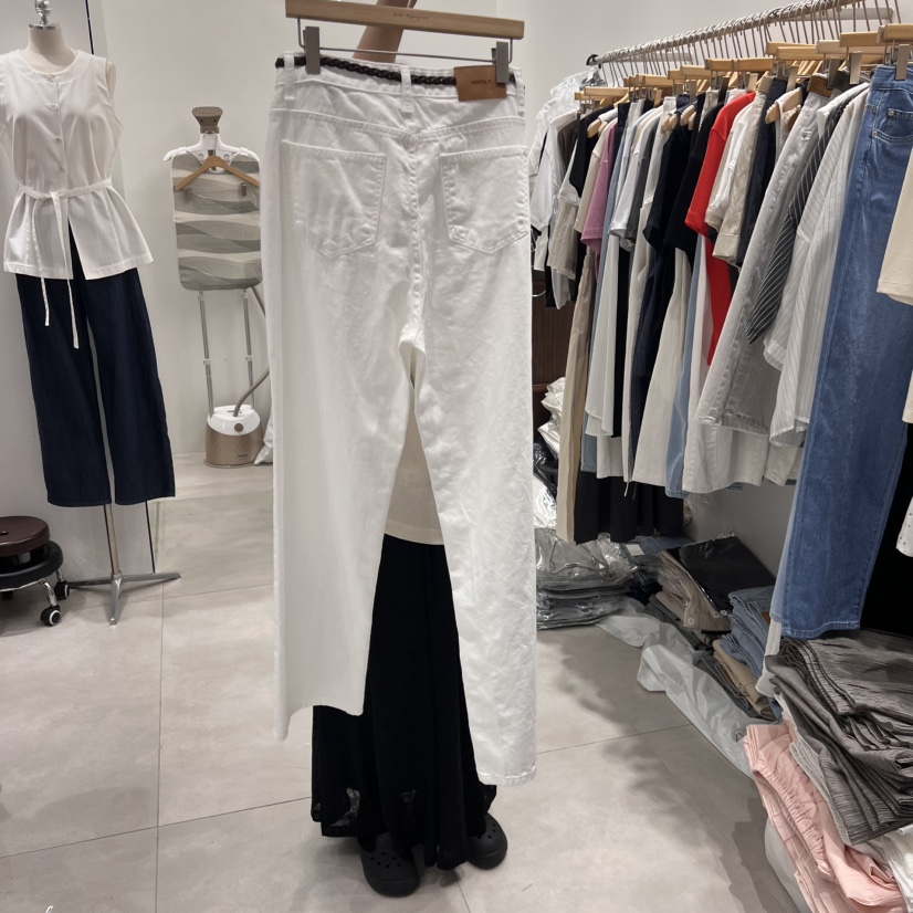 ANN MARGRET東大門㊣直郵女裝新品熱賣牛仔褲含腰帶GRETA.Y牛仔褲