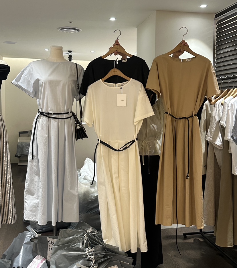 YOUR-P東大門㊣直郵女士新品時尚職業25春夏連衣裙不含腰帶YOUR-P連衣裙